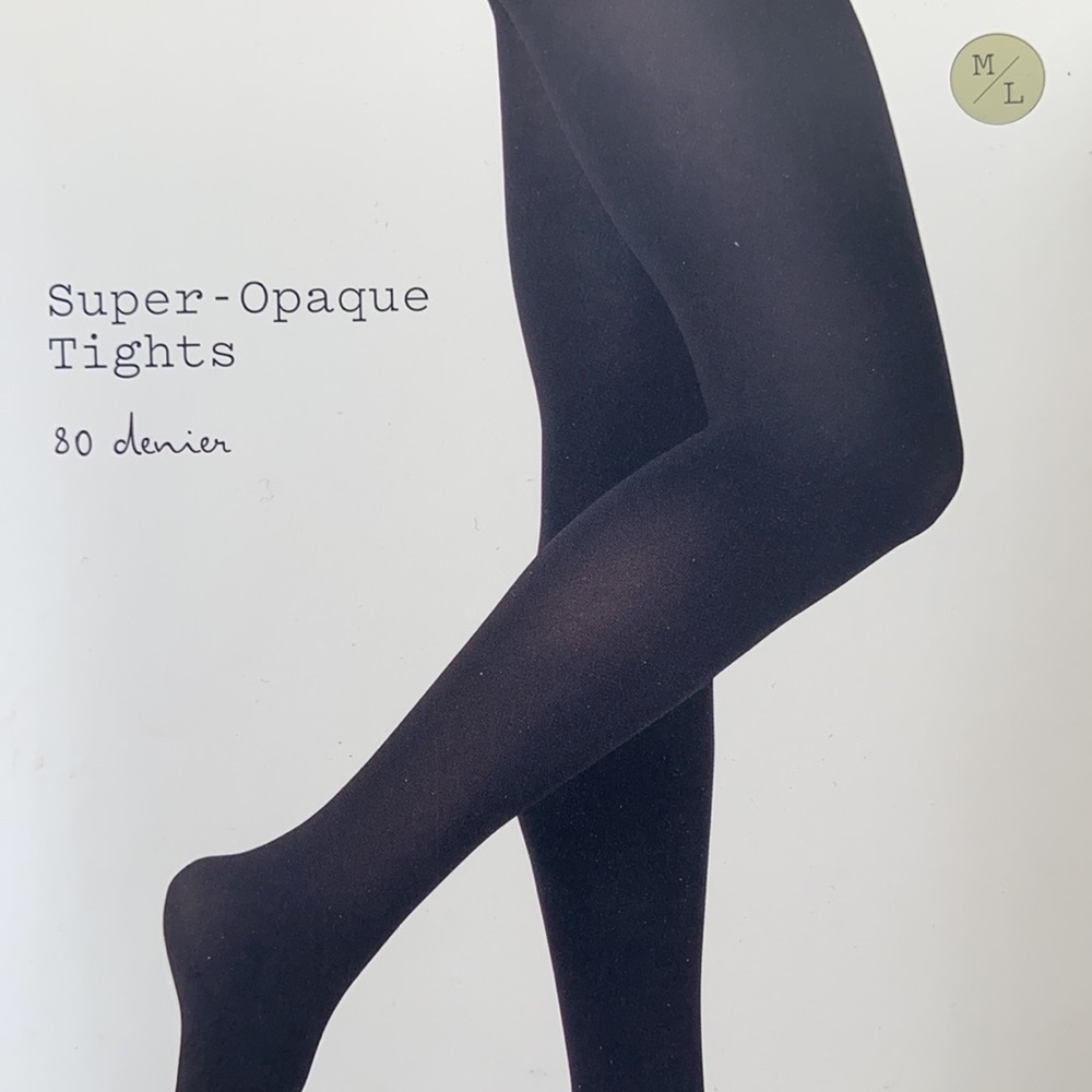 FREE w/a purchase! Super Opaque Black Tights